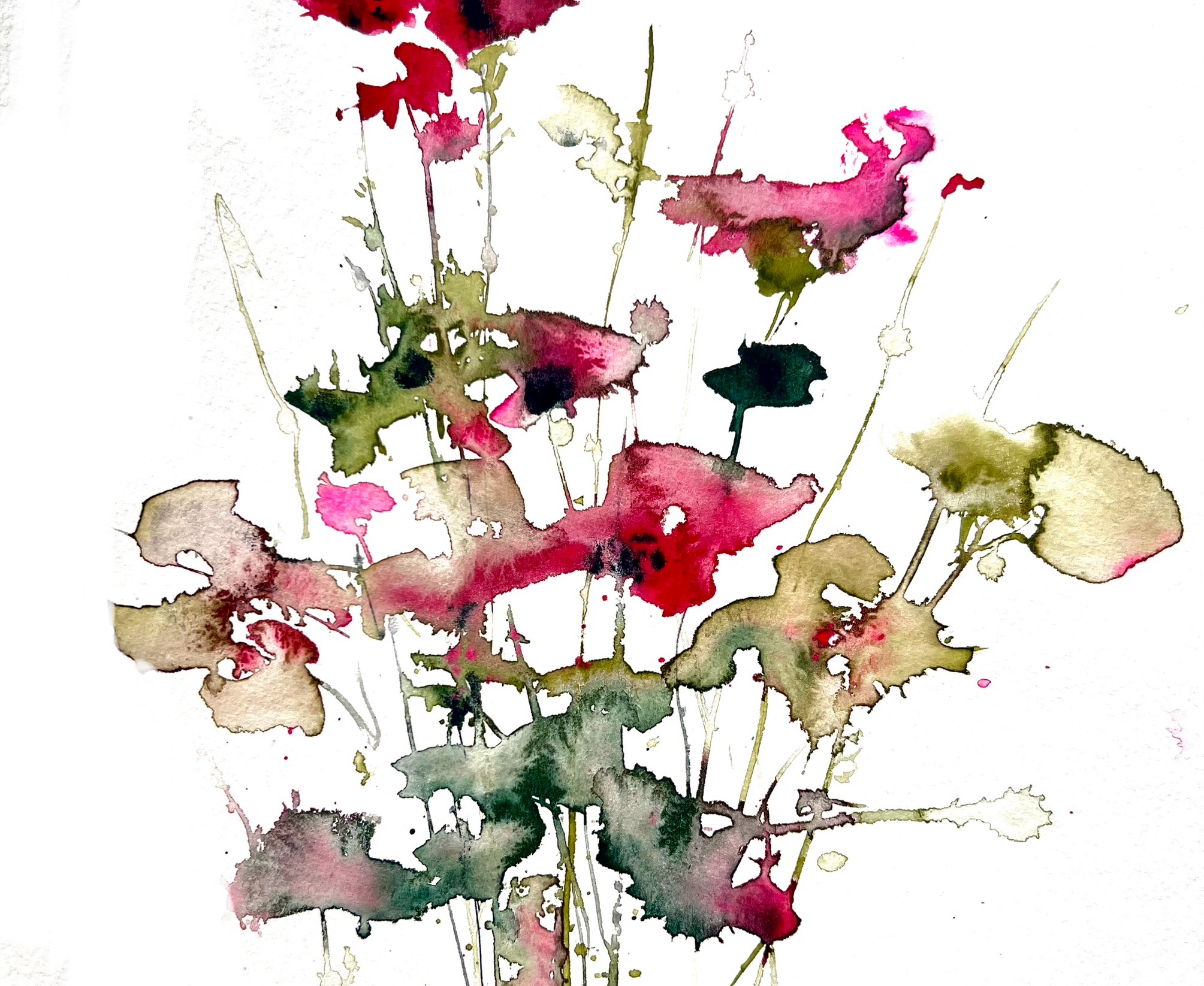 Vlotte bloemen in aquarel, zaterdag 27 september 2025, 10.00-16.00 uur