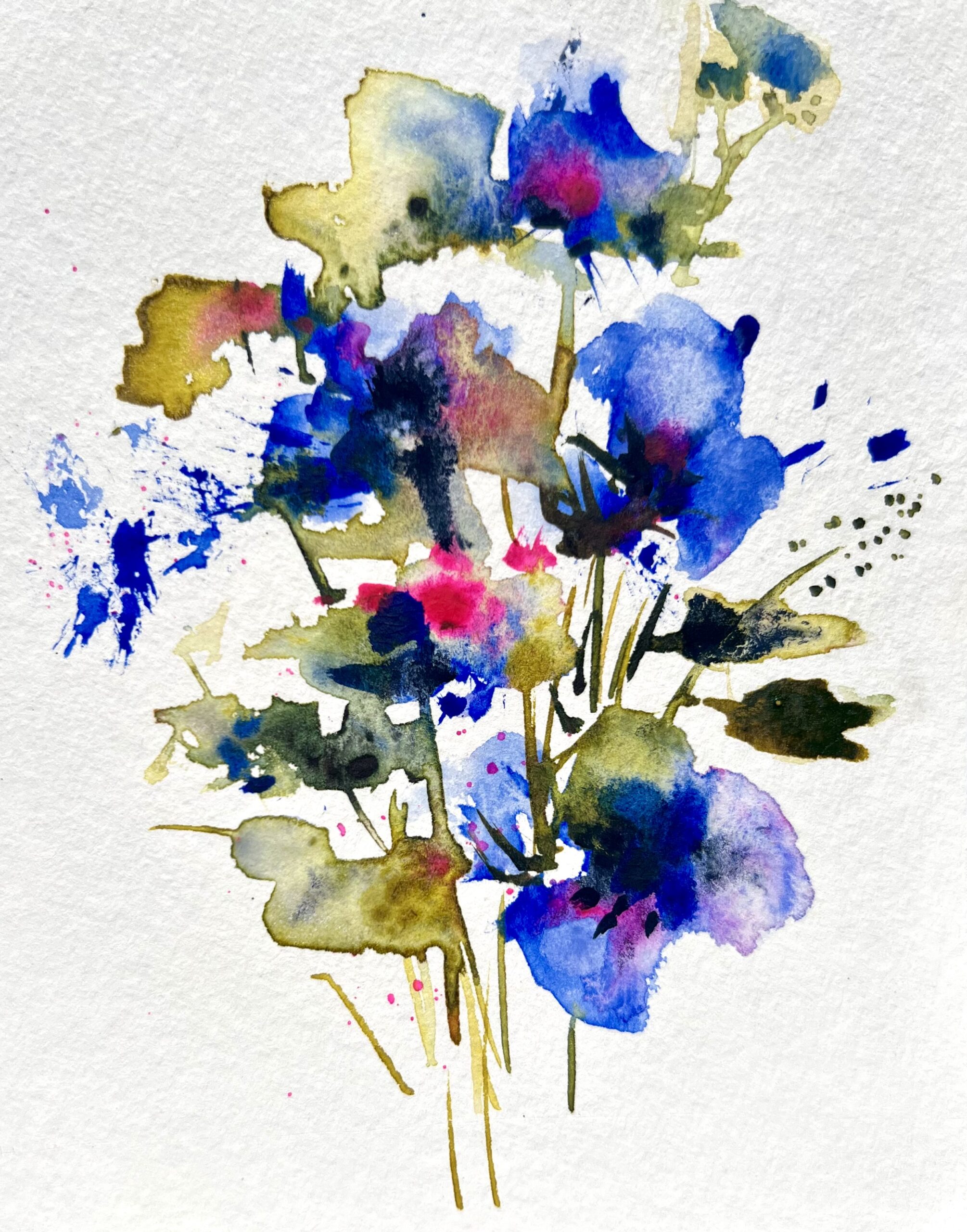 Vlotte bloemen in aquarel, zaterdag 27 september 2025, 10.00-16.00 uur