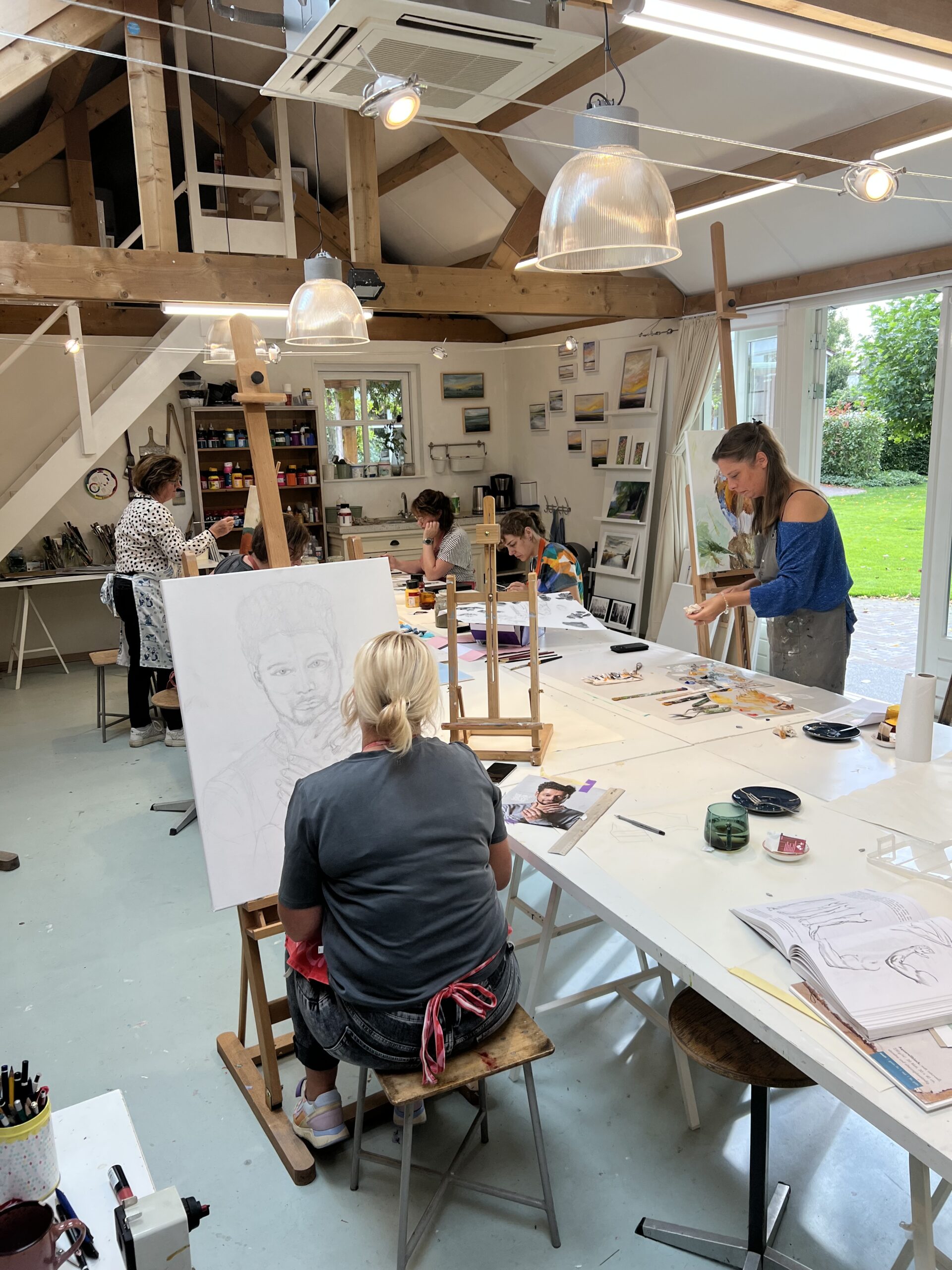 Cursus vrij tekenen en schilderen